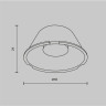Линза MAYTONI LENSD49-24 ⌀50mm 24° для Focus Led 12Вт