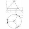 Подвесной светильник MAYTONI BALANCE MOD317PL-06B