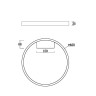 Потолочный светильник MAYTONI RIM MOD058CL-L25W3K