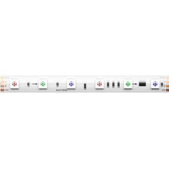 Светодиодная лента Ultra 14,4 Вт/м RGB 24V IP67 MAYTONI SPI 201248