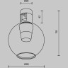 Трековый светильник MAYTONI BUBBLE FLARITY TR148-1-3W3K-B