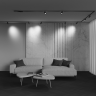 Трековый светильник MAYTONI FOCUS LED EXILITY X TR243-12W4K-B