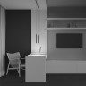 Трековый светильник MAYTONI SKIM LEVITY TR191-1-3W4K-M-B