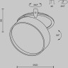 Встраиваемый светильник MAYTONI ONDA DL024-18W3K-W