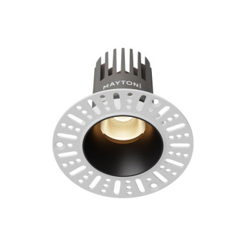 Светильник встраиваемый MAYTONI DIP DL124-10W-3K-TRS-B